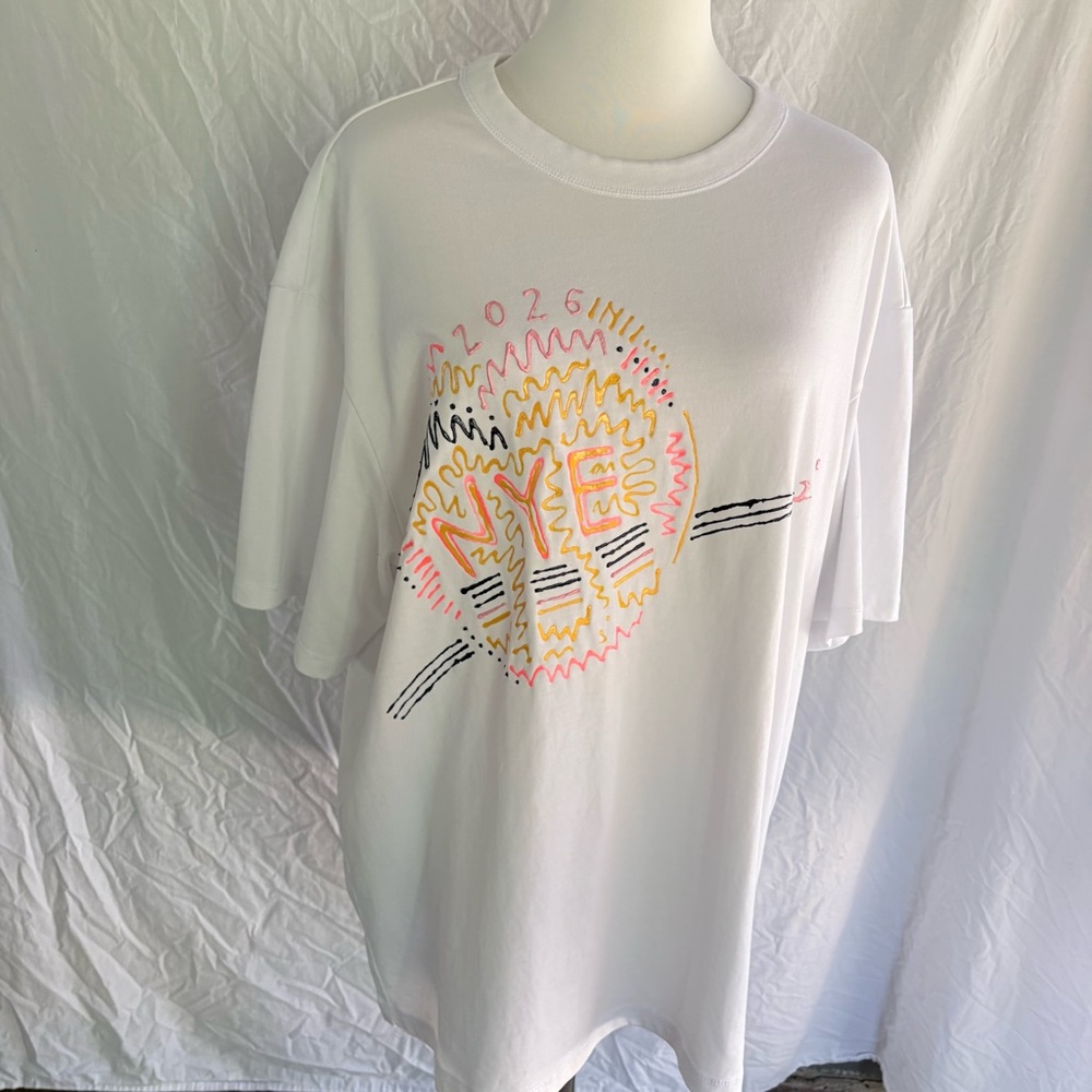 H&M COOLMAX Loose Fit Graphic T-Shirt NWOT